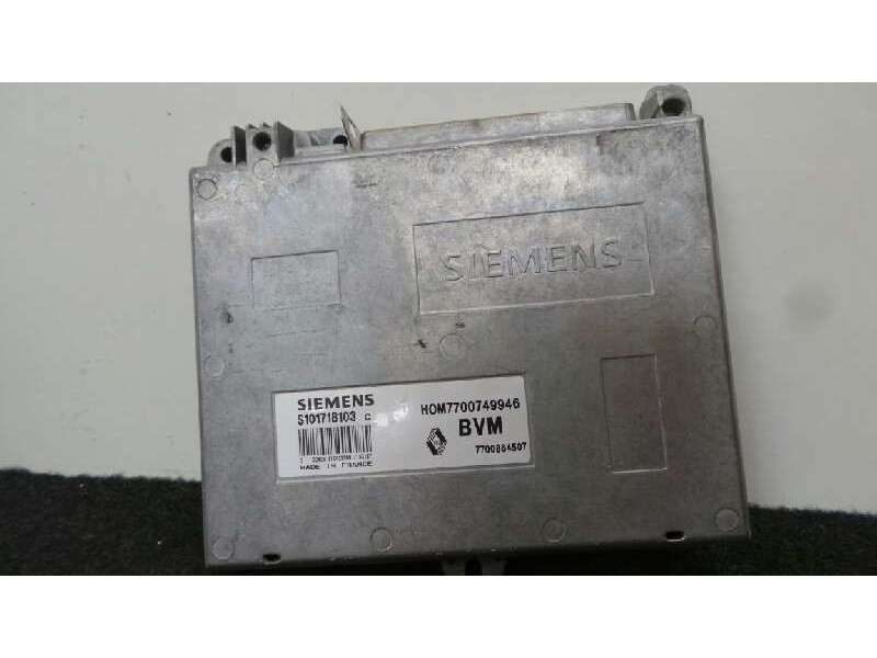 Recambio de centralita motor uce para renault 19 1.4 referencia OEM IAM S101718103C-HOM7700749946-7700864507  SIEMENS