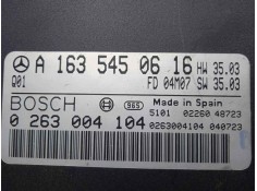 Recambio de modulo electronico para mercedes-benz clase m (w163) 2.7 cdi 20v cat referencia OEM IAM 0263004104-A1635450616 BOSCH 2