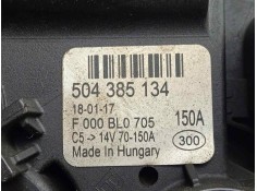 Recambio de alternador para fiat ducato maxi furgón g. vol. 35 (290) 2.3 jtd cat referencia OEM IAM 504385134-F000BL0705 BOSCH - 2