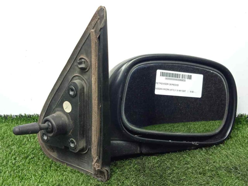 Recambio de retrovisor derecho para nissan micra (k11) 1.3 16v cat referencia OEM IAM  MANUAL NEGRO.PLASTICO