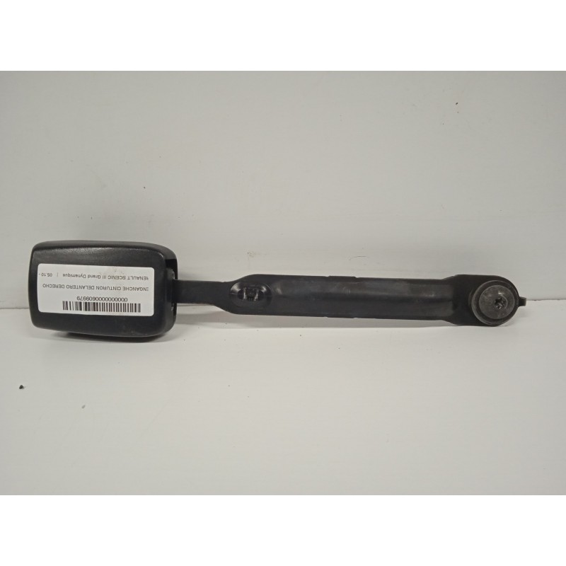 Recambio de enganche cinturon delantero derecho para renault scenic iii grand dynamique referencia OEM IAM 62915R  