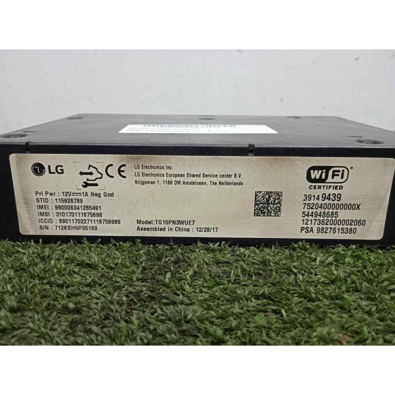 Recambio de modulo electronico para opel crossland x 1.2 referencia OEM IAM 9827615380-39149439-544948685  