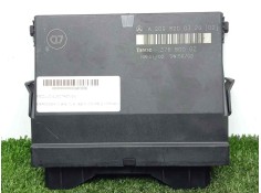 Recambio de modulo electronico para mercedes-benz clase clk (w209) coupe 2.7 cdi 20v cat referencia OEM IAM A2098200326-376800GZ