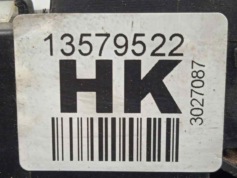 Recambio de cerradura puerta delantera izquierda para chevrolet cruze 1.6 cat referencia OEM IAM 13579522 5.PINES 