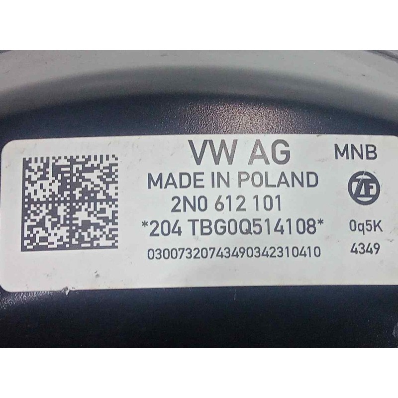 Recambio de servofreno para man tge kasten (uy) 2.0 tdi referencia OEM IAM 2N0612101 ZF 