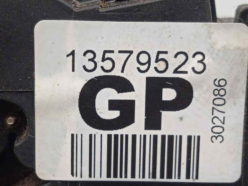 Recambio de cerradura puerta delantera derecha para chevrolet cruze 1.6 cat referencia OEM IAM 13579523 5.PINES 