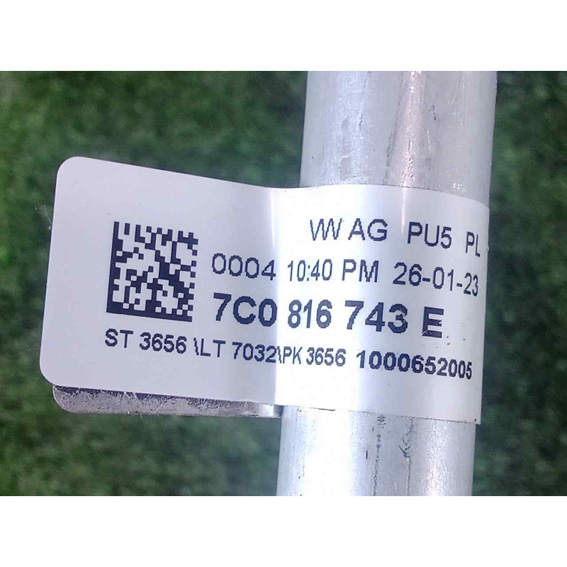 Recambio de tubos aire acondicionado para man tge kasten (uy) 2.0 tdi referencia OEM IAM 7C0816743E  