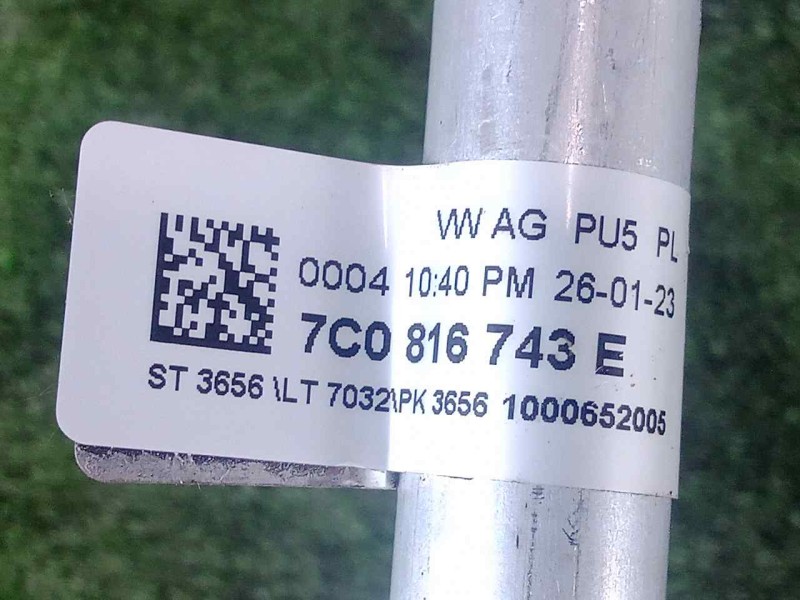 Recambio de tubos aire acondicionado para man tge kasten (uy) 2.0 tdi referencia OEM IAM 7C0816743E  