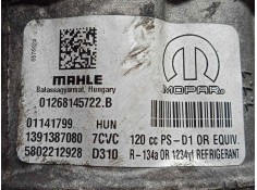 Recambio de compresor aire acondicionado para fiat ducato maxi furgón g. vol. 35 (290) 2.3 jtd cat referencia OEM IAM 1391387080 2