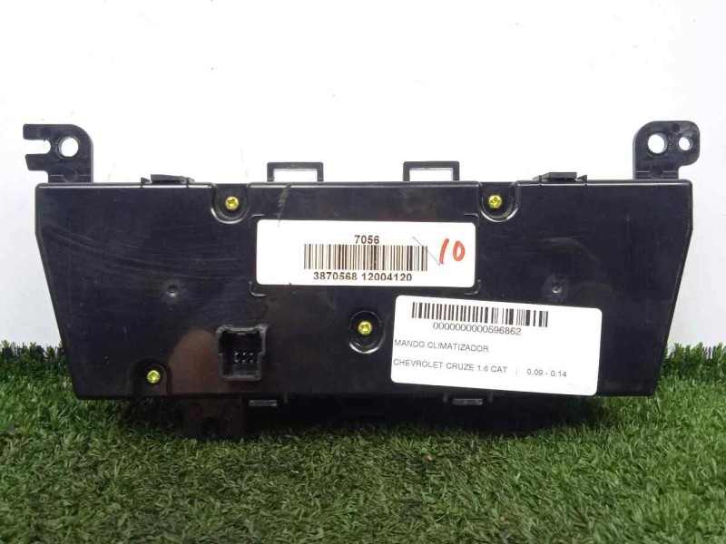 Recambio de mando climatizador para chevrolet cruze 1.6 cat referencia OEM IAM 3870568  