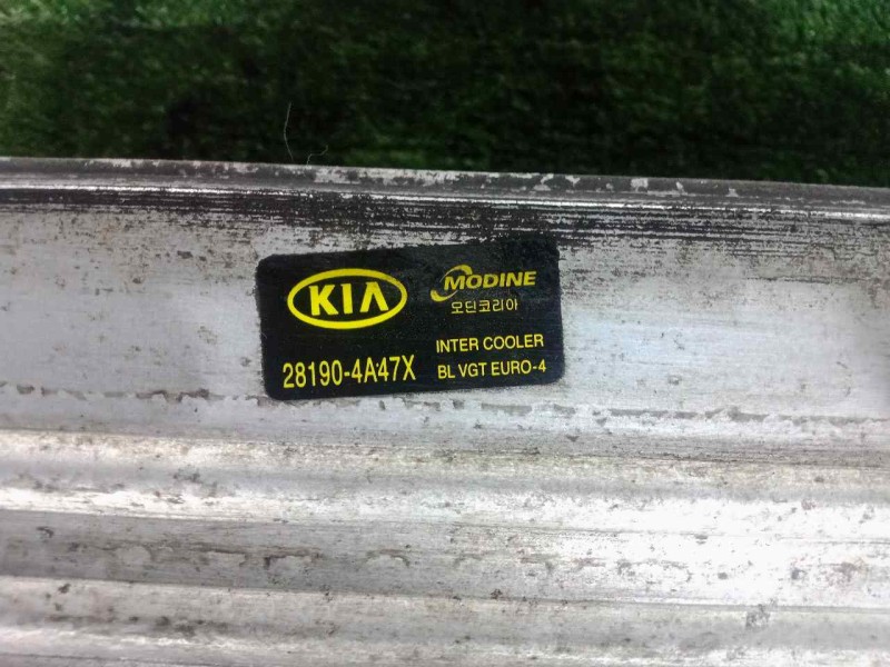 Recambio de intercooler para kia sorento 2.5 crdi referencia OEM IAM 281904A47X 420X125X90 ALUMINIO