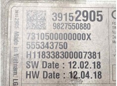 Recambio de sistema audio / radio cd para opel crossland x 1.2 referencia OEM IAM 39152905-9827550880   2