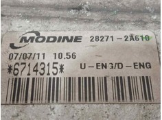 Recambio de intercooler para hyundai i30cw 1.6 crdi cat referencia OEM IAM 282712A610-282702A611 315X129X64 ALUMINIO 2