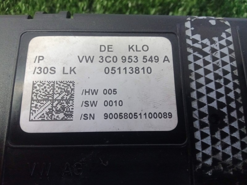 Recambio de modulo electronico para volkswagen passat berlina (3c2) 2.0 tdi referencia OEM IAM 3C0953549A  