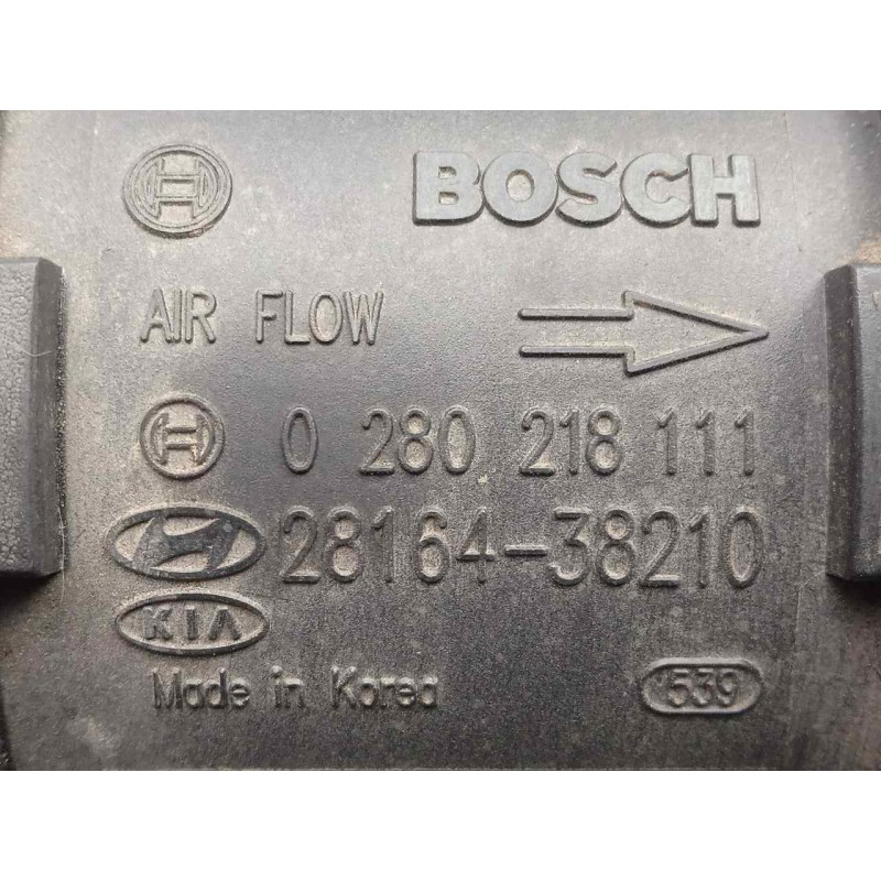 Recambio de caudalimetro para hyundai santa fe (sm) 2.4 cat referencia OEM IAM 0280218111-2816438210  