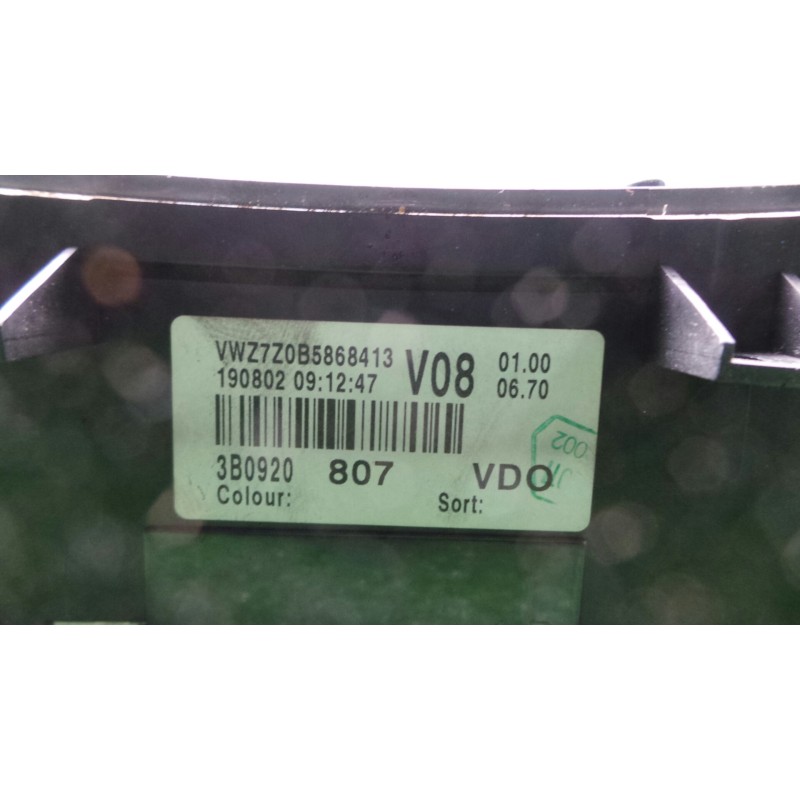 Recambio de cuadro instrumentos para volkswagen passat berlina (3b3) 1.6 referencia OEM IAM 110080197001-3B0920807  