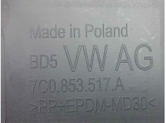 Recambio de molduras traseras para man tge kasten (uy) 2.0 tdi referencia OEM IAM 7C0853517A   2