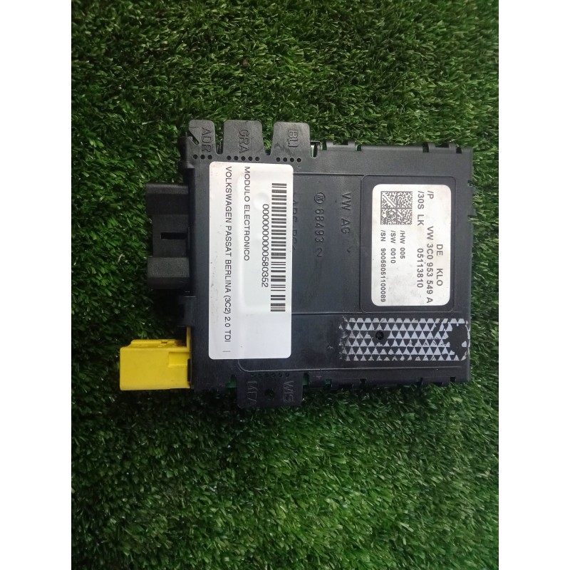 Recambio de modulo electronico para volkswagen passat berlina (3c2) 2.0 tdi referencia OEM IAM 3C0953549A  