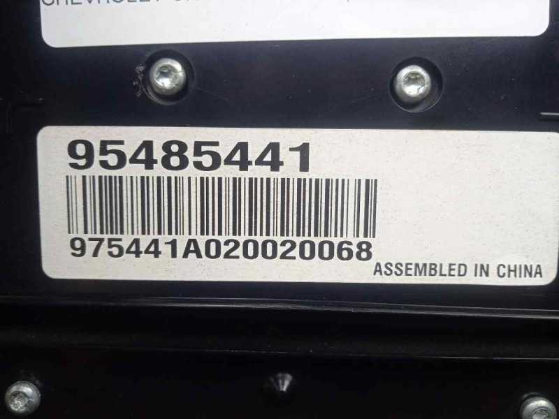 Recambio de sistema audio / radio cd para chevrolet cruze 1.6 cat referencia OEM IAM 95485441  