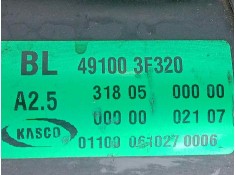 Recambio de transmision central para kia sorento 2.5 crdi referencia OEM IAM 491003F320 TRASERA - 1.TRAMO LONGITUD: 1180MM 2