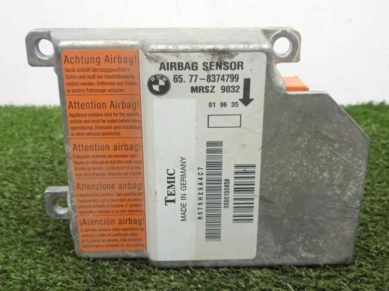 Recambio de centralita airbag para bmw serie 5 berlina (e39) 2.5 turbodiesel cat referencia OEM IAM 65778374799-MRSZ9032  
