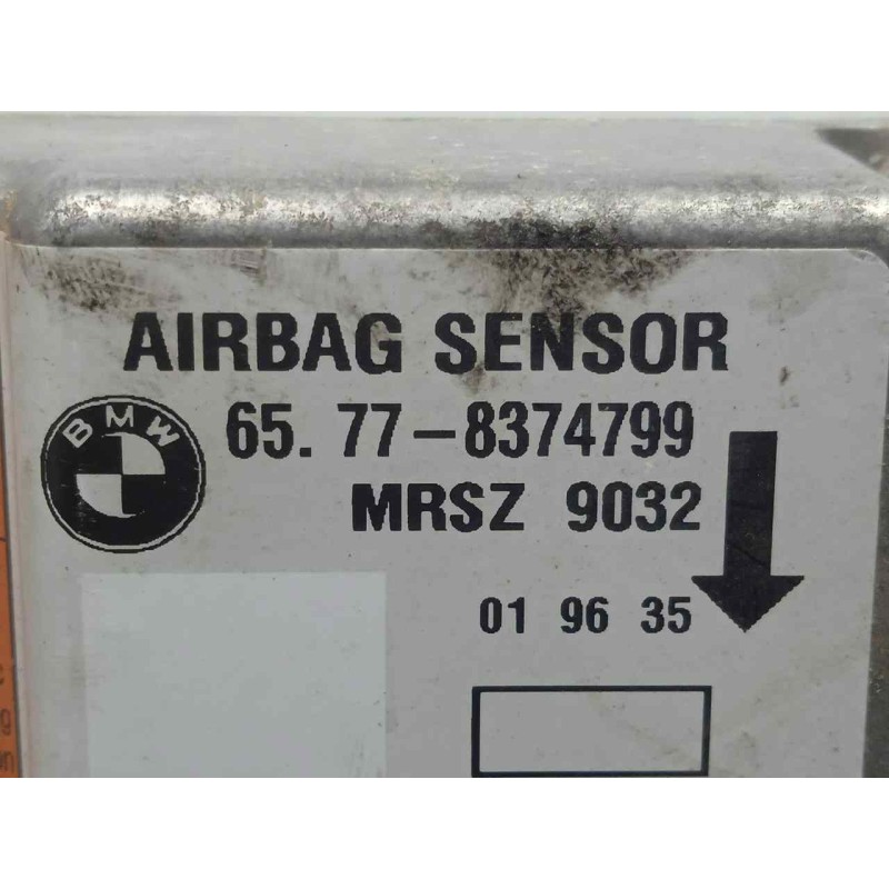 Recambio de centralita airbag para bmw serie 5 berlina (e39) 2.5 turbodiesel cat referencia OEM IAM 65778374799-MRSZ9032  