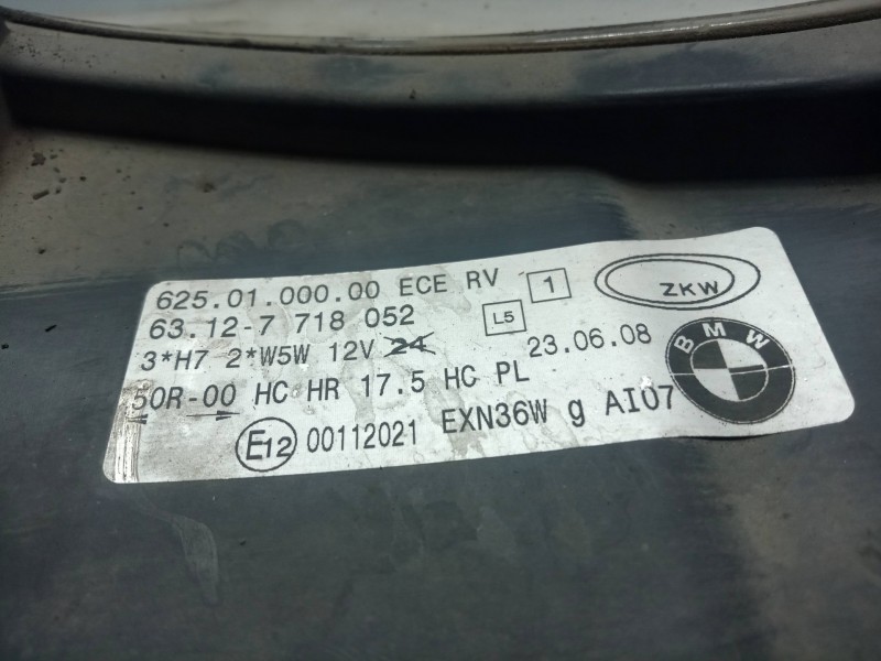 Recambio de faro central para bmw r 1200 rt/st referencia OEM IAM 7718052 K26 - 05-10 