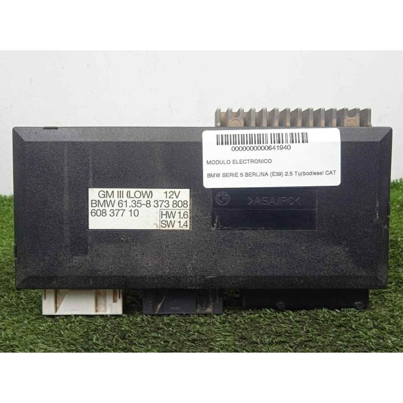 Recambio de modulo electronico para bmw serie 5 berlina (e39) 2.5 turbodiesel cat referencia OEM IAM 61358373808-60837710  