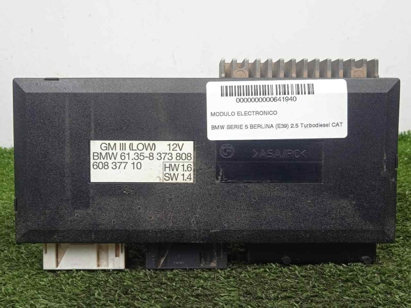 Recambio de modulo electronico para bmw serie 5 berlina (e39) 2.5 turbodiesel cat referencia OEM IAM 61358373808-60837710  