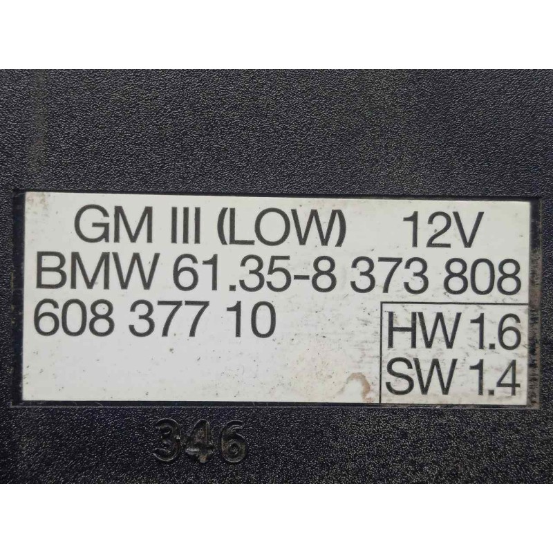 Recambio de modulo electronico para bmw serie 5 berlina (e39) 2.5 turbodiesel cat referencia OEM IAM 61358373808-60837710  