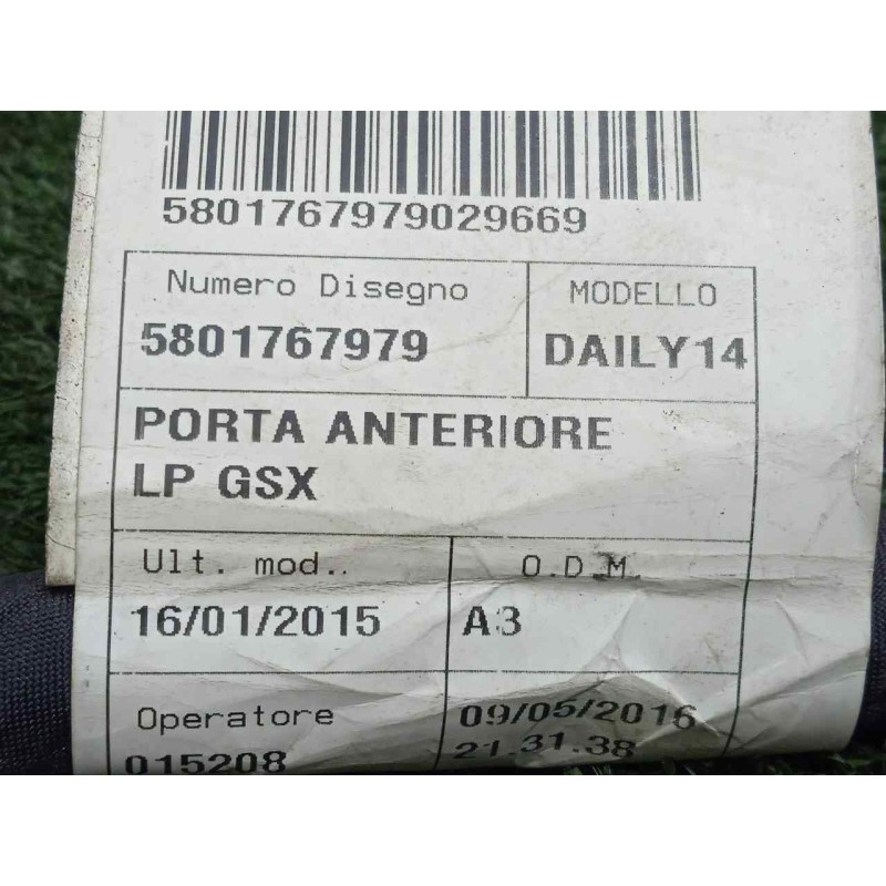 Recambio de instalacion electrica para iveco daily furgón 2.3 diesel cat referencia OEM IAM 5801767979  