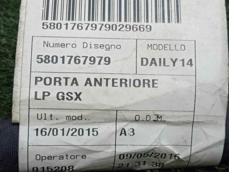 Recambio de instalacion electrica para iveco daily furgón 2.3 diesel cat referencia OEM IAM 5801767979  