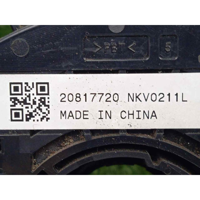 Recambio de anillo airbag para chevrolet cruze 1.6 cat referencia OEM IAM 20817720  