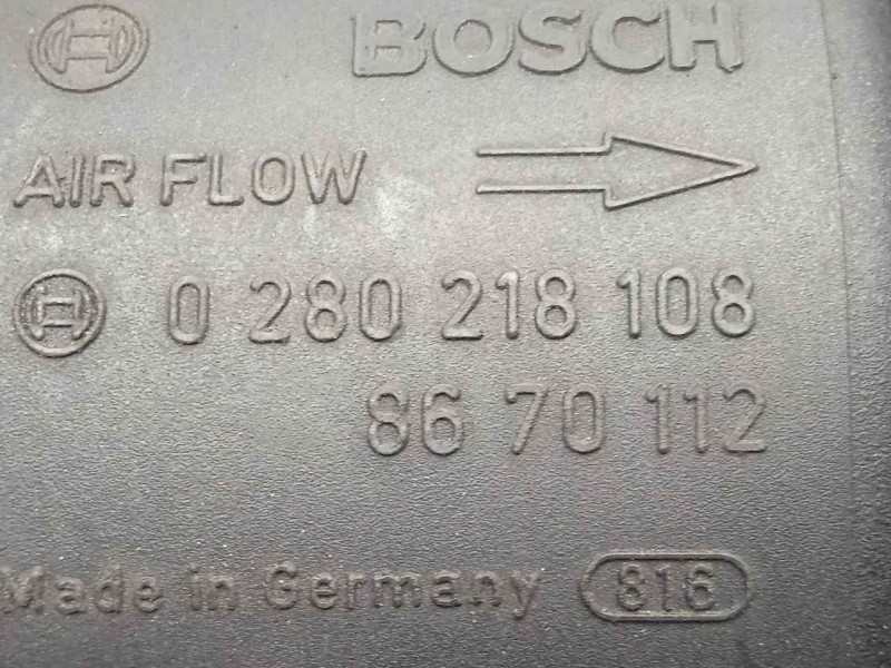 Recambio de caudalimetro para volvo v70 familiar 2.5 turbodiesel referencia OEM IAM 0280218108-8670112 5.PINES 