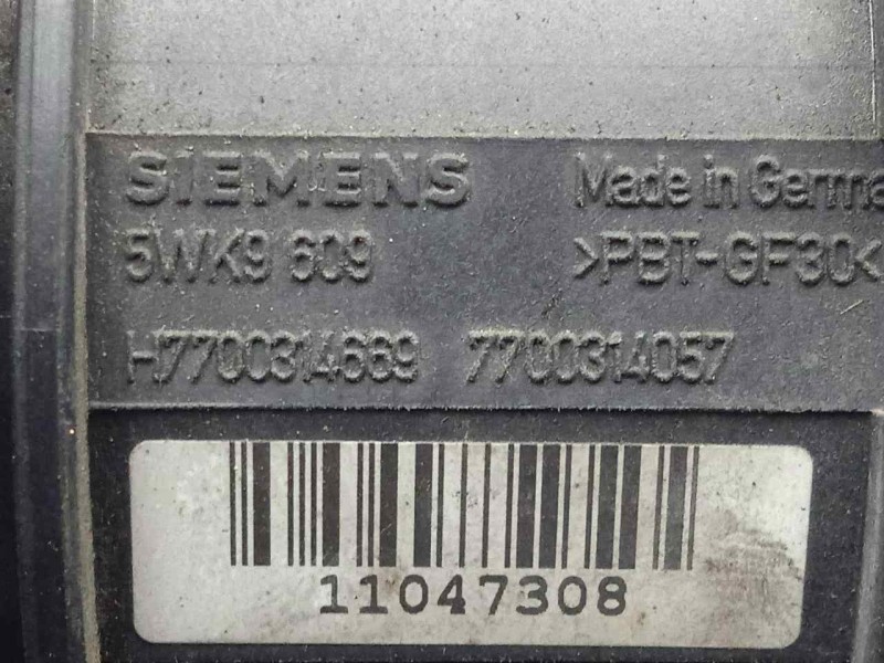 Recambio de caudalimetro para renault laguna ii (bg0) 1.9 dci diesel cat referencia OEM IAM 5WK9609-7700314669-7700314057  