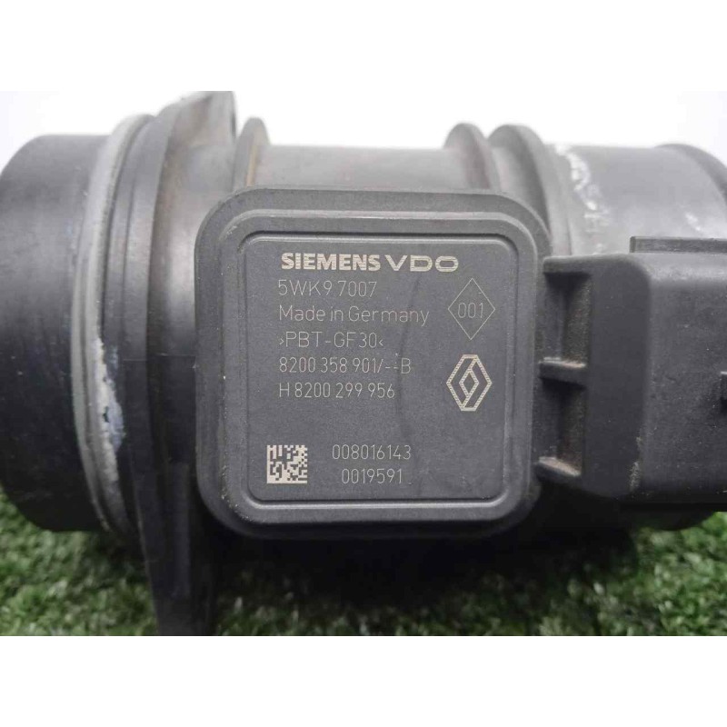 Recambio de caudalimetro para renault clio iii 1.5 dci diesel referencia OEM IAM 5WK97007-8200299956 6.PINES 