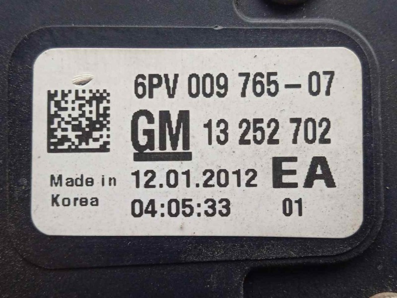 Recambio de potenciometro pedal para chevrolet cruze 1.6 cat referencia OEM IAM 6PV00976507-13252702  