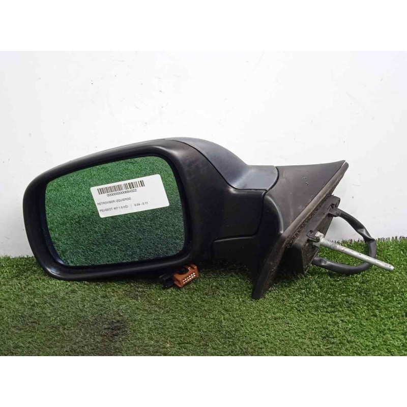 Recambio de retrovisor izquierdo para peugeot 407 1.6 hdi referencia OEM IAM SINREFERENCIA ELECTRICO - 7.PINES NEGRO