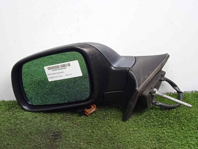Recambio de retrovisor izquierdo para peugeot 407 1.6 hdi referencia OEM IAM SINREFERENCIA ELECTRICO - 7.PINES NEGRO