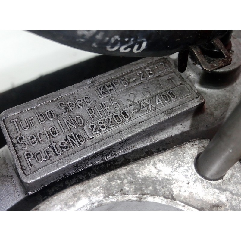 Recambio de turbocompresor para hyundai terracan (hp) 2.9 crdi cat referencia OEM IAM 282004X400-KHF52B  