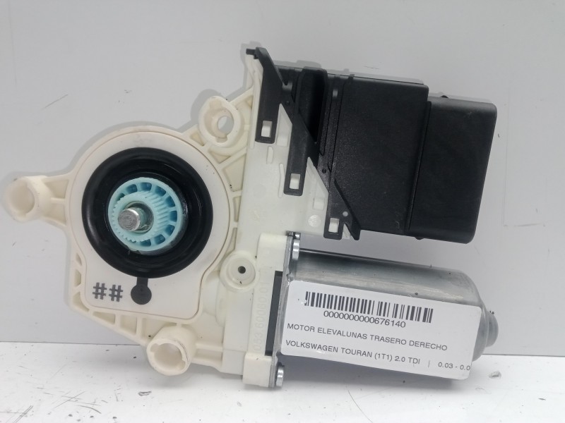 Recambio de motor elevalunas trasero derecho para volkswagen touran (1t1) 2.0 tdi referencia OEM IAM 1K0959704B  