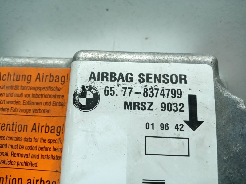 Recambio de centralita airbag para bmw serie 5 berlina (e39) 2.5 turbodiesel cat referencia OEM IAM 65778374799  TEMIC