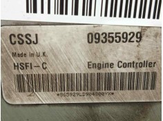 Recambio de centralita motor uce para opel astra g berlina 1.6 16v referencia OEM IAM 09355929-HSFIC HSFIC  2