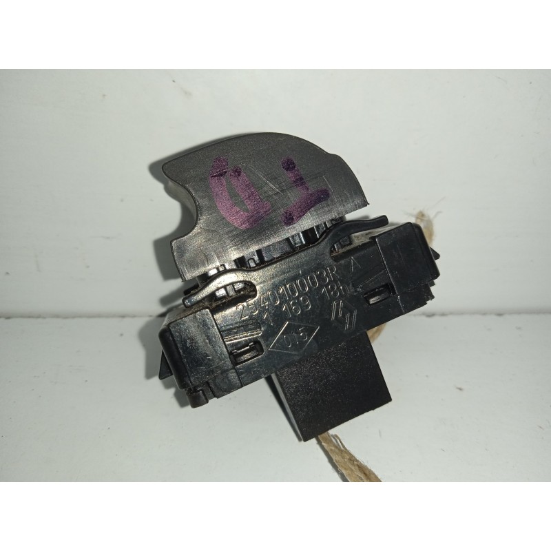 Recambio de mando elevalunas trasero derecho para renault scenic iii grand dynamique referencia OEM IAM 254010003R 4.PINES 