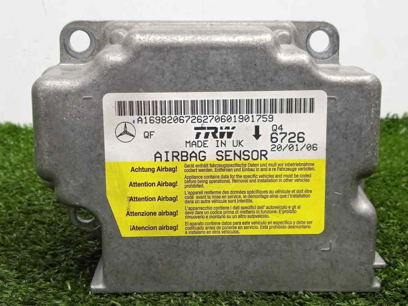 Recambio de centralita airbag para mercedes-benz clase b (w245) 2.0 cdi cat referencia OEM IAM A1698206726  