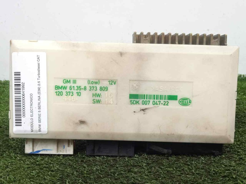 Recambio de modulo electronico para bmw serie 5 berlina (e39) 2.5 turbodiesel cat referencia OEM IAM 61358373809-5DK00704722  
