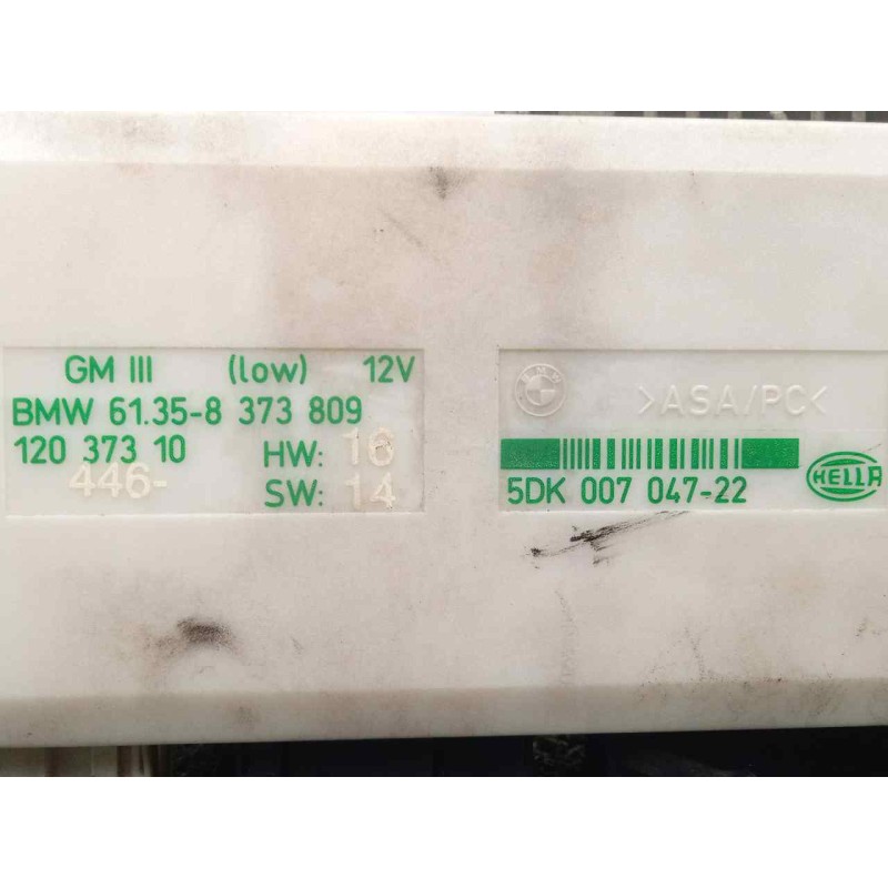 Recambio de modulo electronico para bmw serie 5 berlina (e39) 2.5 turbodiesel cat referencia OEM IAM 61358373809-5DK00704722  