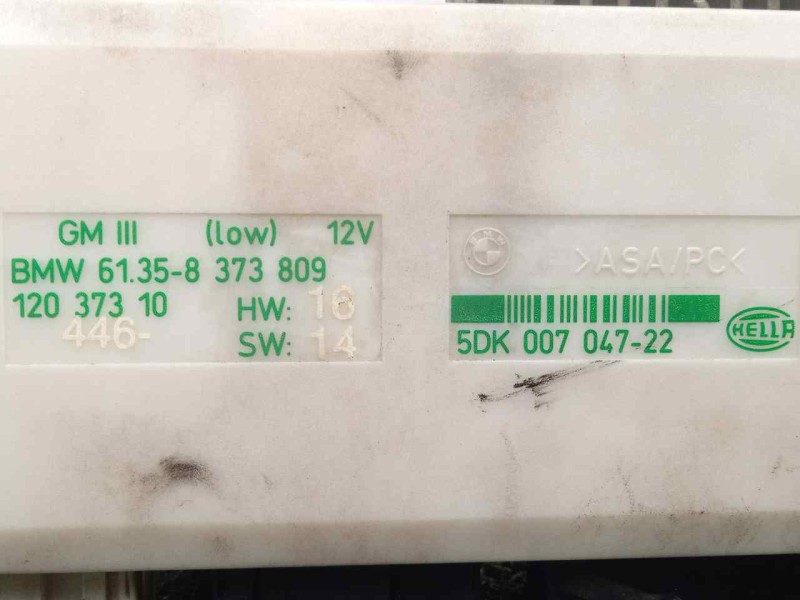 Recambio de modulo electronico para bmw serie 5 berlina (e39) 2.5 turbodiesel cat referencia OEM IAM 61358373809-5DK00704722  