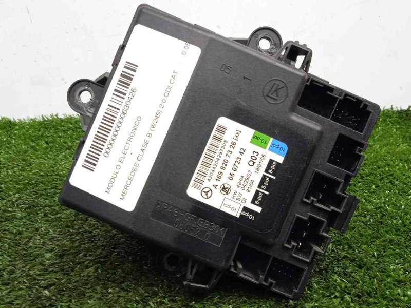 Recambio de modulo electronico para mercedes-benz clase b (w245) 2.0 cdi cat referencia OEM IAM A1698207326-05072342  