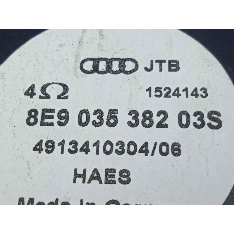 Recambio de sistema audio / radio cd para audi a4 avant (8e) 2.0 tdi referencia OEM IAM 8E9035382-8E903538203S  